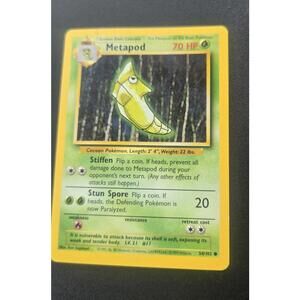 Pokémon Metapod Uncommon Regular 54/110 Legendary Collection